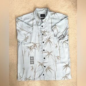 Waterman Quicksilver Buttoned Down Aloha Shirt (L)